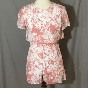 Charlotte Russe Pink Print Jumper